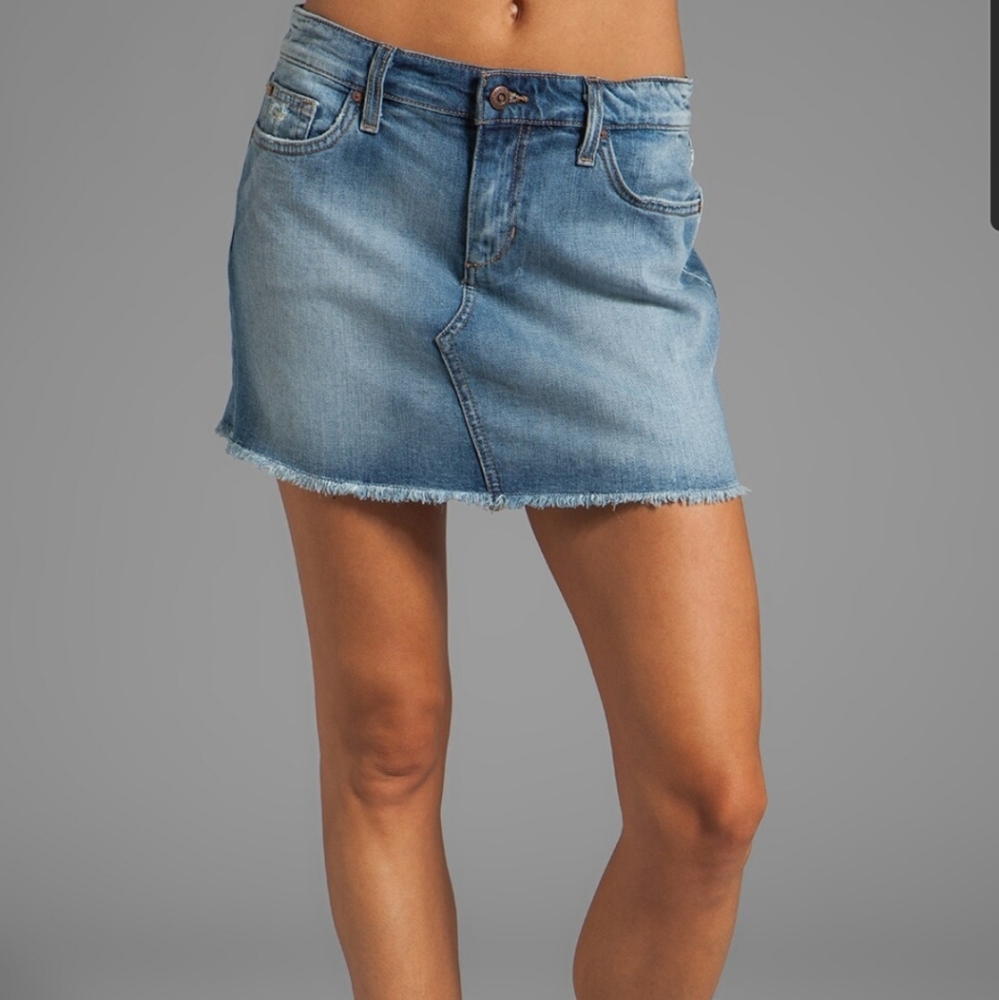Joe's Jeans Vintage Reserve 1971 Denim Mini Skirt
